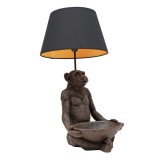 MONKEY LAMP TRAY AND SHADE - TABLE LAMPS